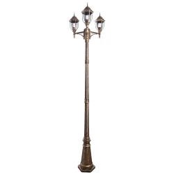 Фото Парковый светильник Arte Lamp PEGASUS A3151PA-3BN