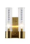 Фото 3 Бра Crystal Lux OTONO AP2 BRASS/TRANSPARENTE