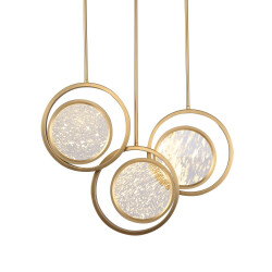Фото Подвесной светильник Moon Light 3A br.gold