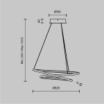 Фото 5 Подвесной светильник Maytoni MOD100PL-L47BSK1