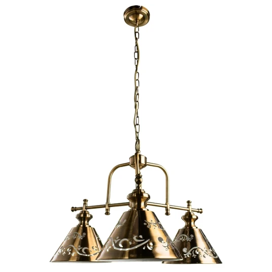 Фото Подвесная люстра Arte Lamp KENSINGTON A1511LM-3PB