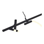 Фото 1 SL6118.403.03 Светильник подвесной ST-Luce Черный/Черный LED 2+1*3+11W 4000K MARLOW