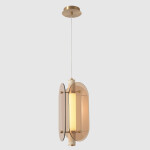 Фото 2 Светильник подвесной Crystal Lux AMARILLO SP18W LED BRASS