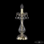 Фото 1 Настольная лампа хрустальная 1409L/1-35 G