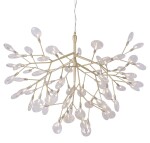 Фото 2 Светильник подвесной Crystal Lux EVITA SP63 GOLD/TRANSPARENT