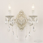 Фото 4 Бра хрустальные AL7801B10/2/175 B WMG Bohemia Ivele Crystal