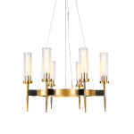 Фото 2 Люстра Alouette 6 brass