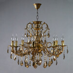 Фото 8888/8 AB Honey Leaf Люстра