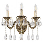 Фото 5 Бра с хрустальными подвесками AL7901B10/3/175 A GB Bohemia Ivele Crystal