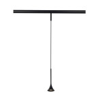 Фото ST688.446.05 Магнитный трековый светильник Черный LED 1*5W 4000K 240Lm Ra>90  IP20 D70xH225 24V SUPER5