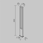 Фото 3 Садово-парковый светильник Outdoor O425FL-L25GF