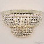 Фото 1 Бра хрустальные AL19101B/35FL WMG Bohemia Ivele Crystal
