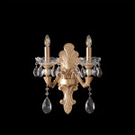 Фото 4 Бра Crystal Lux ELIZABETH AP2 BRASS