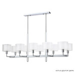 Фото 4 Люстры Crystal Lux MAESTRO SP-PL10 L1100 CHROME