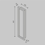 Фото 2 Настенный светильник (бра) Maytoni MOD311WL-L55B3K