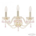 Фото 2 Бра хрустальные 112B/3/141 G V7010 Bohemia Ivele Crystal