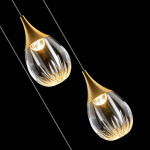 Фото 1 Подвесной светильник MD24001004-3A gold/clear