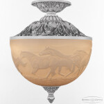 Фото 3 Подвесной светильник AL7003P/25 WMN Horse Bohemia Ivele Crystal
