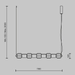 Фото 3 Подвесной светильник Maytoni MOD381PL-L45B3K