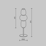 Фото 4 Настольный светильник Maytoni MOD267TL-L28G3K