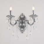 Фото 1 Бра с хрустальными подвесками AL7801B10/2/175 B Ni Bohemia Ivele Crystal