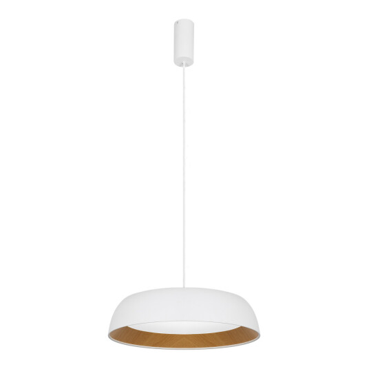 Фото SLE1812-503-01 Светильник подвесной Белый, Древесный/белая LED 1*30W 4000K MUSE