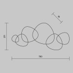 Фото 1 Настенный светильник (бра) Maytoni MOD314WL-L13G3K