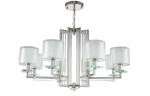 Фото 4 Люстра Crystal Lux NICOLAS SP-PL8 NICKEL/WHITE