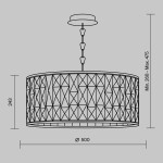 Фото 3 Люстра Maytoni MOD184-PL-04-CH