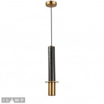 Фото 2 Светильник подвесной iLamp Lofty 10705-1 BK-BR