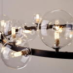 Фото 3 Люстра 8828P/L black/clear