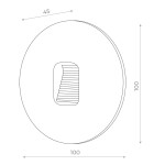 Фото 1 Светильник уличный настенный