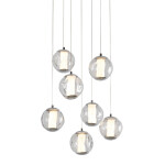 Фото 5 Подвесной светильник OD2437-7 gold/clear