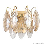 Фото 5 Бра Crystal Lux TREVI AP2 BRASS