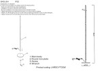 Фото 1 Торшер Crystal Lux LARGO PT25W BLACK