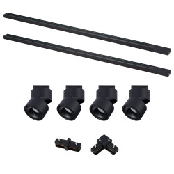 Фото ST2652.430.04 Комплект трек, черный, 4св-ка,2шинопр-да, кон-ры,ST652.436.12,ST001.419.00,ST002.419.0 BASE