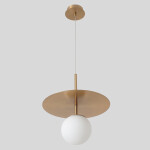 Фото 1 Светильник подвесной Crystal Lux UVA SP1.1 BRASS