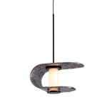 Фото 4 Подвесной светильник MD24020901-1A black/smoky