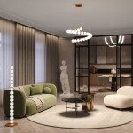 Фото 3 Напольный светильник (торшер) Maytoni MOD555FL-L23G3K