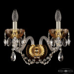 Фото 2 Бра 5402B/2/165 G Amber/M-1G Bohemia Ivele Crystal