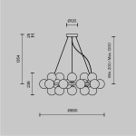 Фото 3 Подвесной светильник Maytoni MOD545PL-25BS