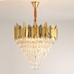 Фото 5 Люстра Jadorel L5+3 gold/black