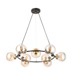 Фото 4 CL105195 Планета Черн+Дымч. Св-к Люстра