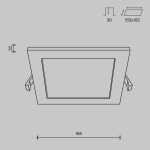 Фото 3 Встраиваемый светильник Technical DL020-6-L12W
