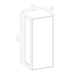 Фото 2 7928 Настенный уличный светильник BERET