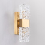 Фото 5 Настенный светильник 88068W gold/clear