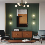 Фото 2 Настенный светильник (бра) Maytoni MOD287WL-02BS