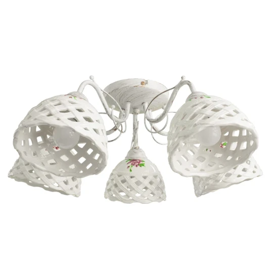 Фото Потолочная люстра Arte Lamp WICKER A6616PL-5WG