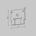 Фото 1 Комплектующие для встраиваемой трековой системы Technical TRA034EC-SCCL-42B