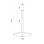 Фото 4 8982 Подвесной светильник NOMADA